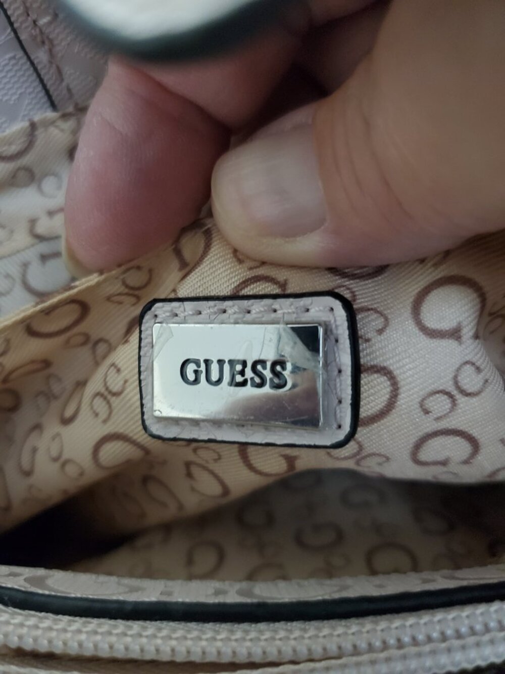 Pink GUESS Crossbody - Picture 14 of 16